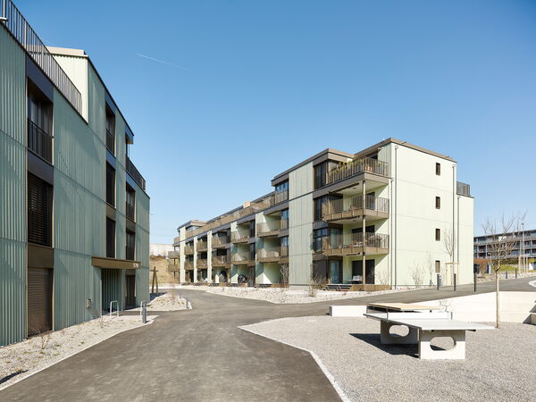 Wohnüberbauung Riedmühle, Wettbewerb 1. Rang