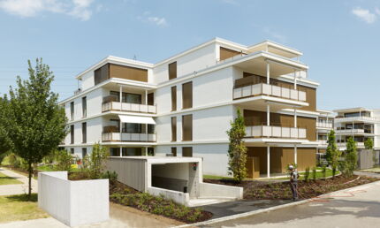 Wohnüberbauung am Amselweg, Wettbewerb 1. Rang