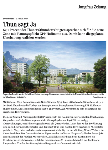Publikation: Jungfrau Zeitung